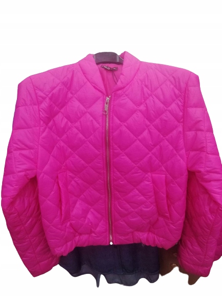 Kurtka pikowana przejściówka czarna