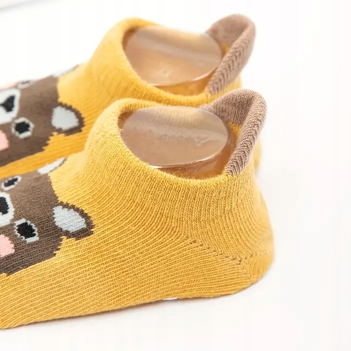 skarpetki niemowlęce w zwierzęta 6pak antypoślizgowe 1-3 lata