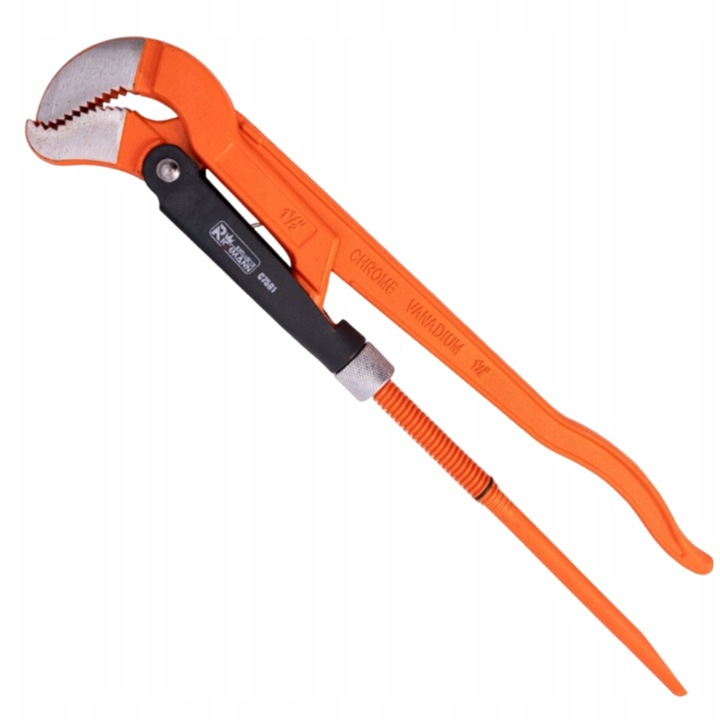 KLUCZ NASTAWNY CĘGI SZCZYPCE ŻABKA DO RUR 11/2'' RICHMANN C7581