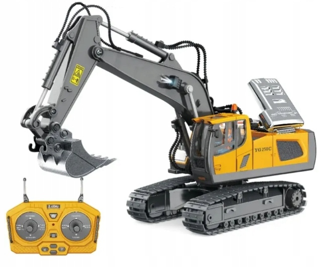 ZDALNIE STEROWANA KOPARKA