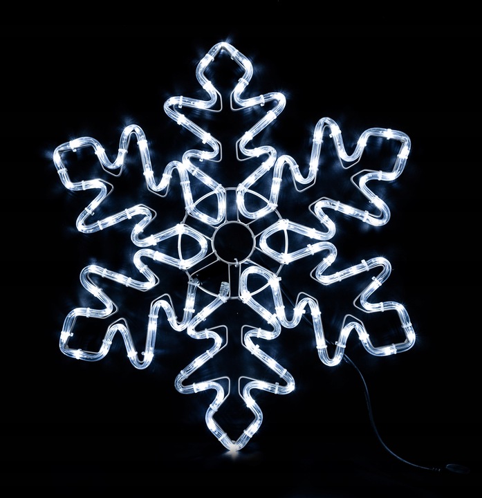 ND32_LD1 LD1 LAMPKI SNIEZYNKA WAZ LED 55CM BIALA