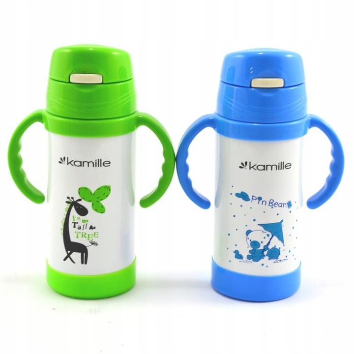 Kubek termiczny Kamille KM2085 350 ml różowy