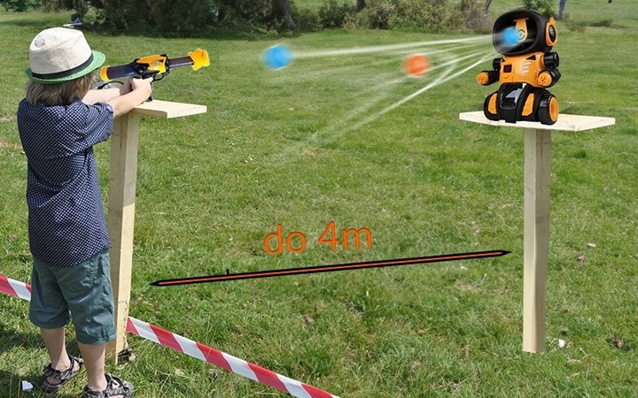 Zabawka Dla Dzieci Strzelanie do Celu Robot Roboschoot Licznik Punktów
