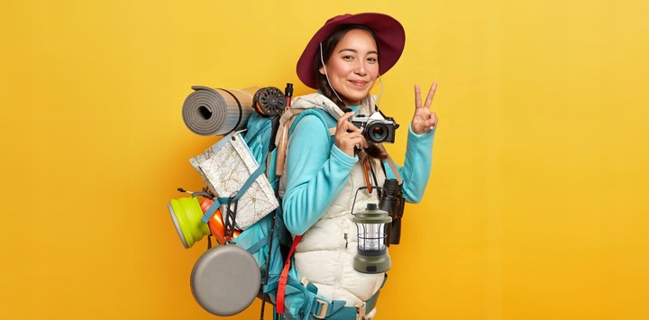 LAMPKA TURYSTYCZNA RETRO KEMPINGOWA LED POWERBANK