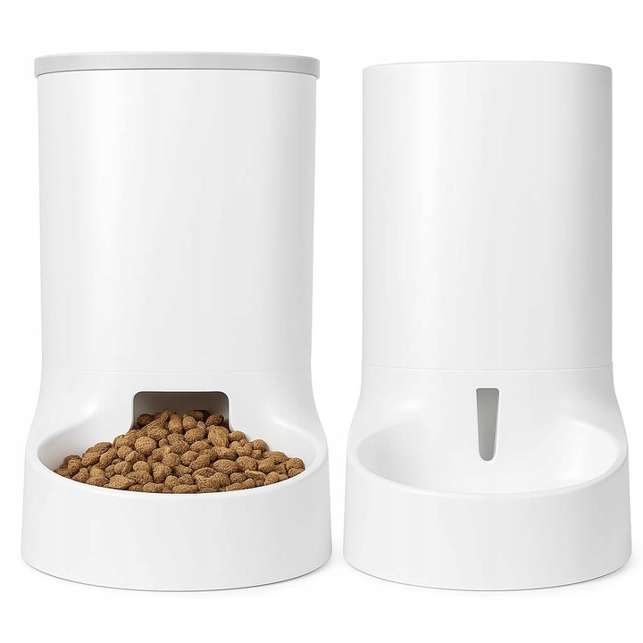 2 SZT DOZOWNIK KARMY + WODY dla psa kota automatyczny podajnik miska