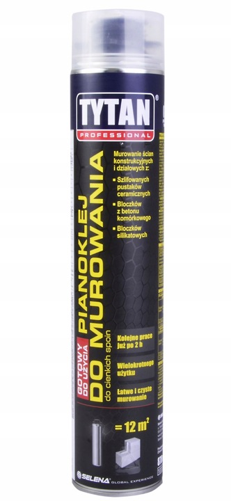 Pianoklej do murowania Tytan 870ml