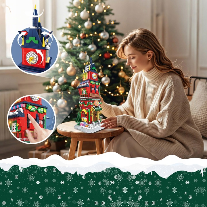 KALENDARZ ADWENTOWY ZEGAR PREZENT ŚWIĘTA ŚWIĄTECZNE DLA DZIECI 2025