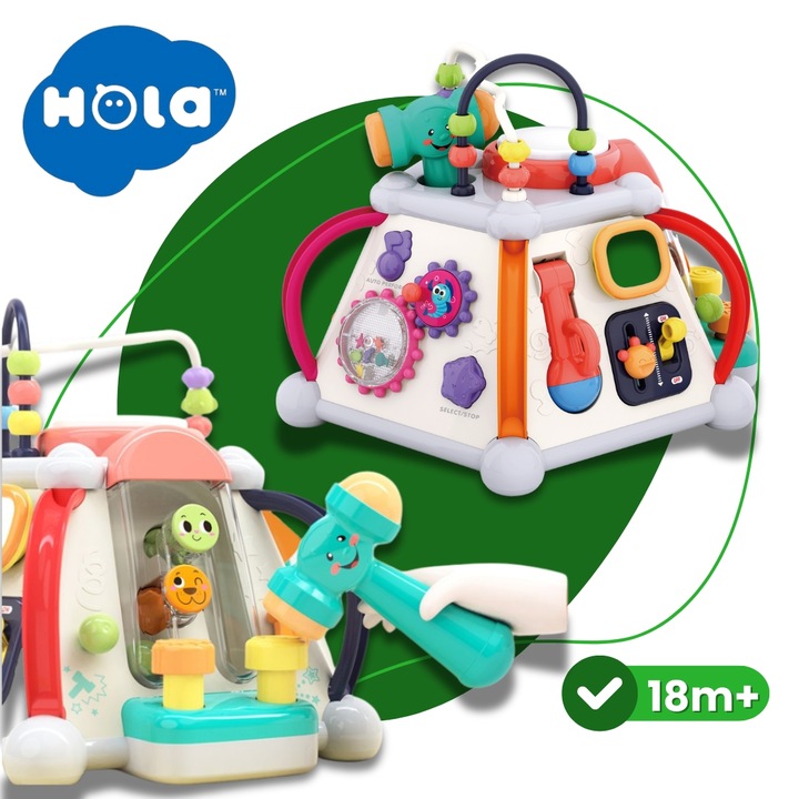 Multikostka kostka edukacyjna interaktywna duża centrum zabawy edukacyjna