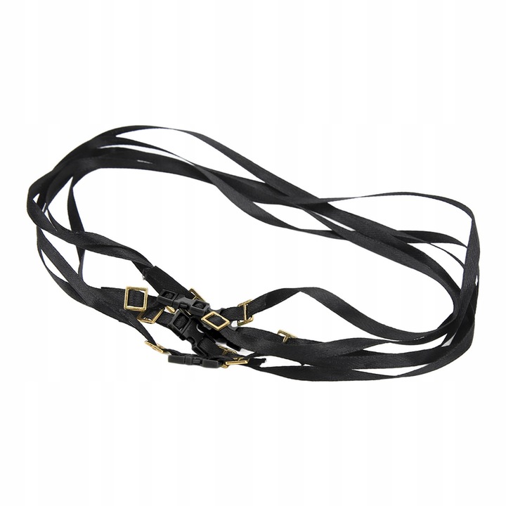 5 sztuk pasów mocujących do bagażnika dachowego w skali 1/10