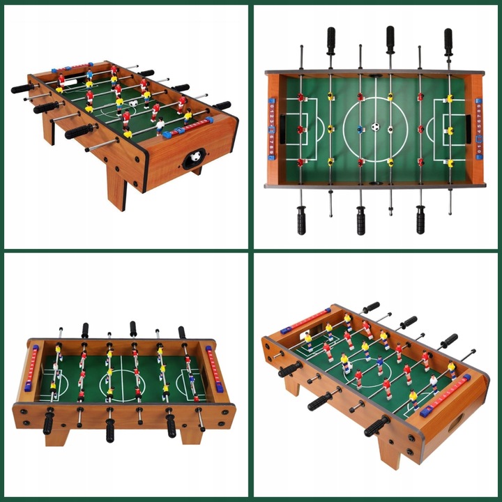 PIŁKARZYKI STOŁOWE PIŁKA NOŻNA STÓŁ DO PIŁKARZYKÓW 18 ZAWODNIKÓW