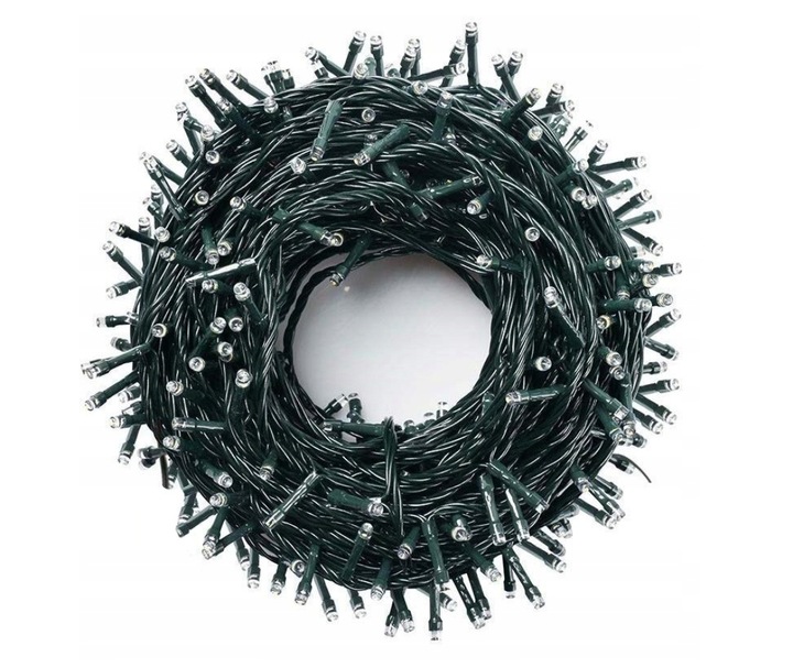 Lampki Choinkowe 300 LED Multi Kolor STAŁE ŚWIATŁO BEZ PROGRAMATORA