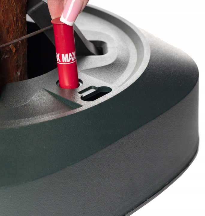 Stojak CHOINKOWY z pedałem nożnym pod choinkę podstawka drzewko pojemnik