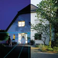 Żarówka LED z czujnikiem zmierzchu i ruchu gwint E27 40W barwa: biały zimny