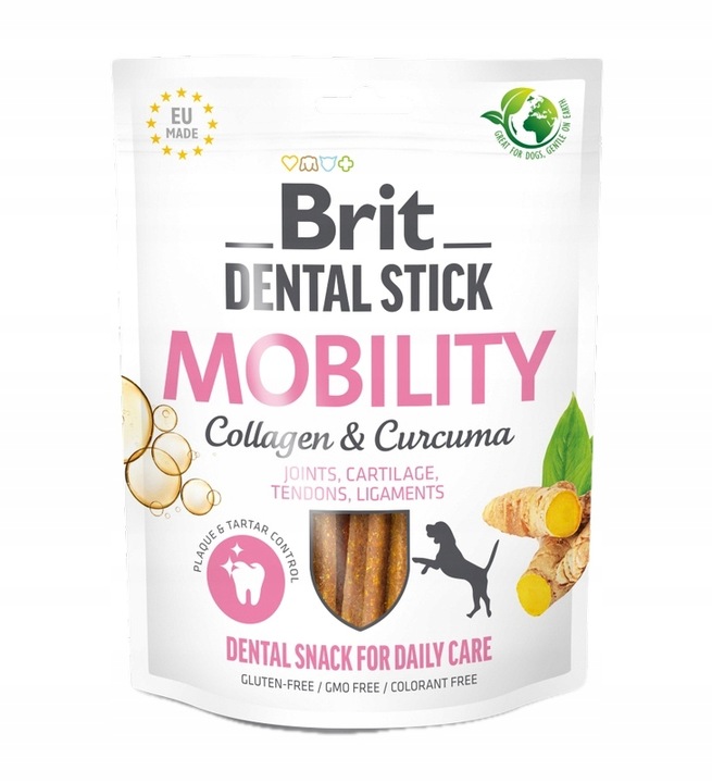 Brit Dental Stick Przysmak Dentystyczny dla Psa Zestaw Mix Smaków 4szt*251g