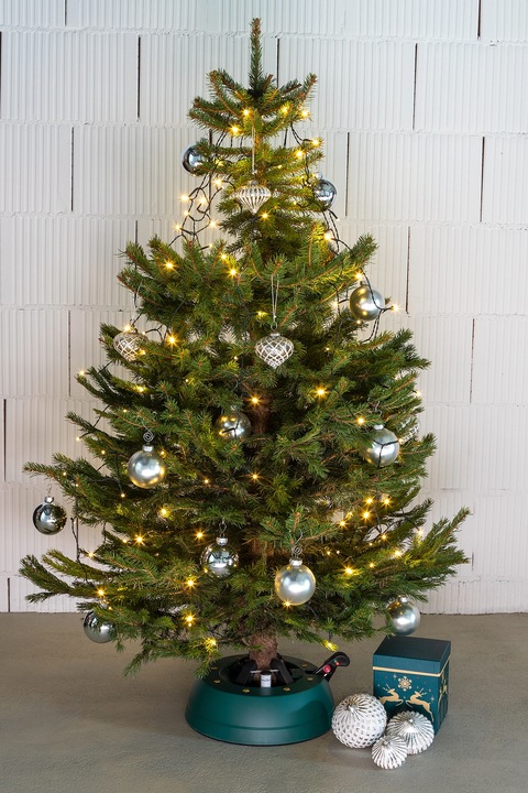 Stojak pod choinkę STABILNY PODSTAWA POD DRZEWKO ZIELONA DO 2,5 METRÓW