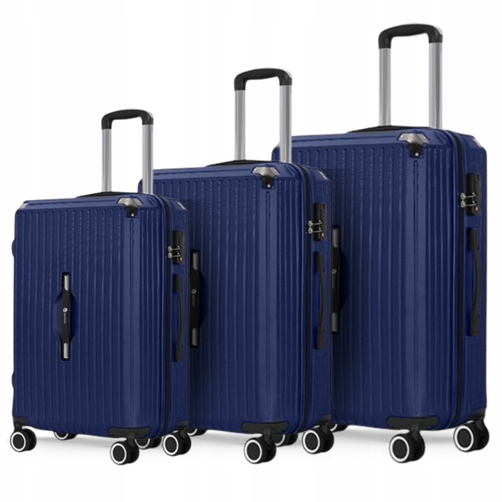 WALIZKA DUŻA PODRÓŻNA BAGAŻ NA KÓŁKACH ABS TWARDA TORBA MOCNA NEW XXL