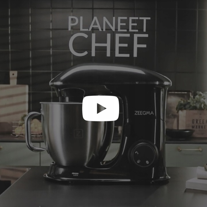 ROBOT kuchenny planetarny WIELOFUNKCYJNY MIKSER 2200W DUŻA misa 6,5L Zeegma