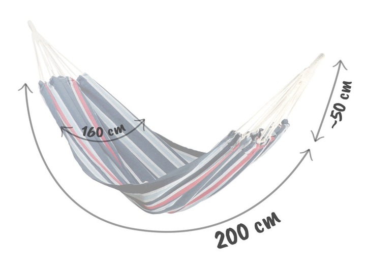 HAMAK BUJAK OGRODOWY DUŻY 200x160cm Sofotel