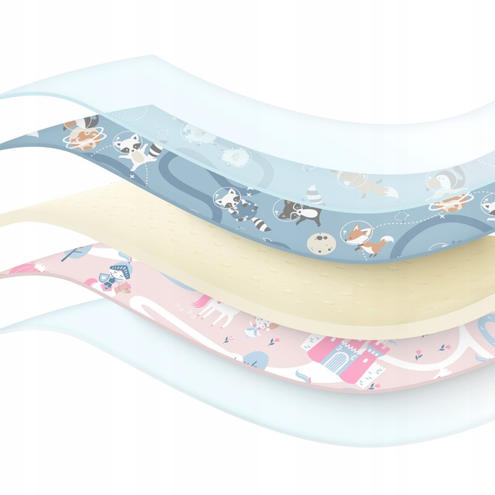 MATA EDUKACYJNA DLA NIEMOWLĄT PIANKOWA DWUSTRONNA DLA DZIECI XPE 180x150cm