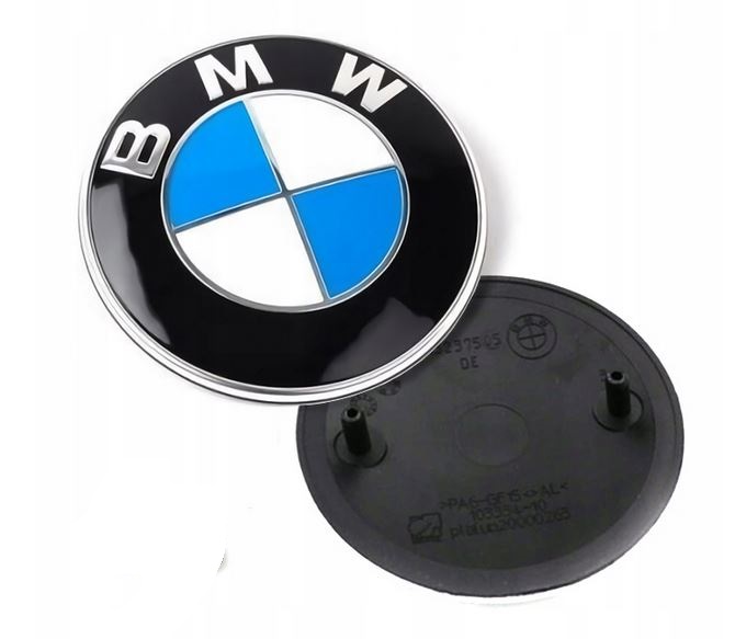 Emblemat Znaczek Logo BMW 82mm E30 E34 E38 E46 E53 E83 E60 E61 E67 X3 NOWY