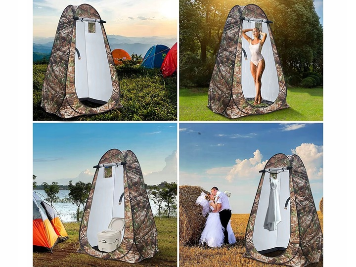 Namiot Na Prysznic Przebieralnia Toaleta Wc Przenośna Plażowy Kempingowy