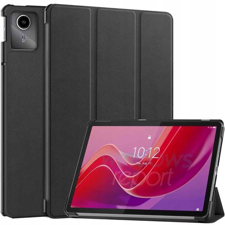 ETUI SMART CASE POKROWIEC NA TABLET DO LENOVO TAB M11 11" CZARNE Z KLAPKĄ