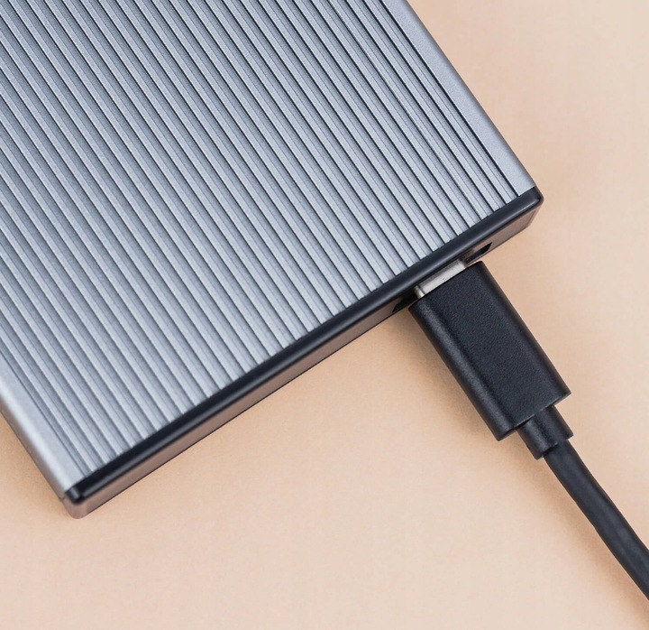 REAGLE Obudowa na dysk HDD SSD 2,5" Kieszeń SATA USB-C 3.1 Aluminium 6 Gbps