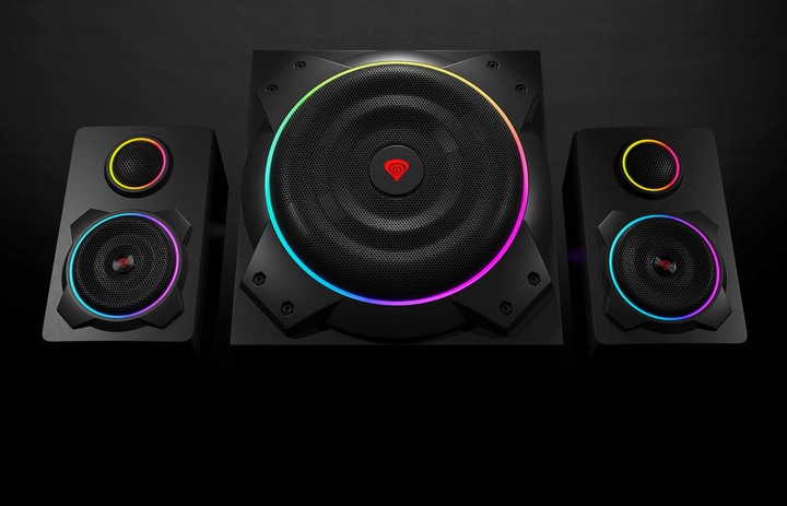 GŁOŚNIKI GRACZA HELIUM 800BT 2.1 ARGB + SŁUCHAWKI