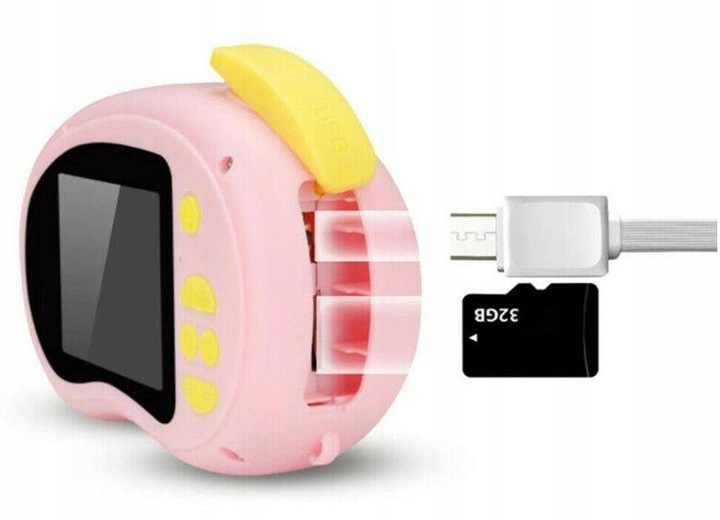 APARAT FOTOGRAFICZNY DLA DZIECI, KAMERA HD, GRY