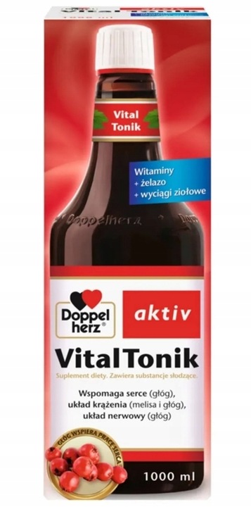 Doppelherz Aktiv Vital Tonik, płyn, 1000 ml