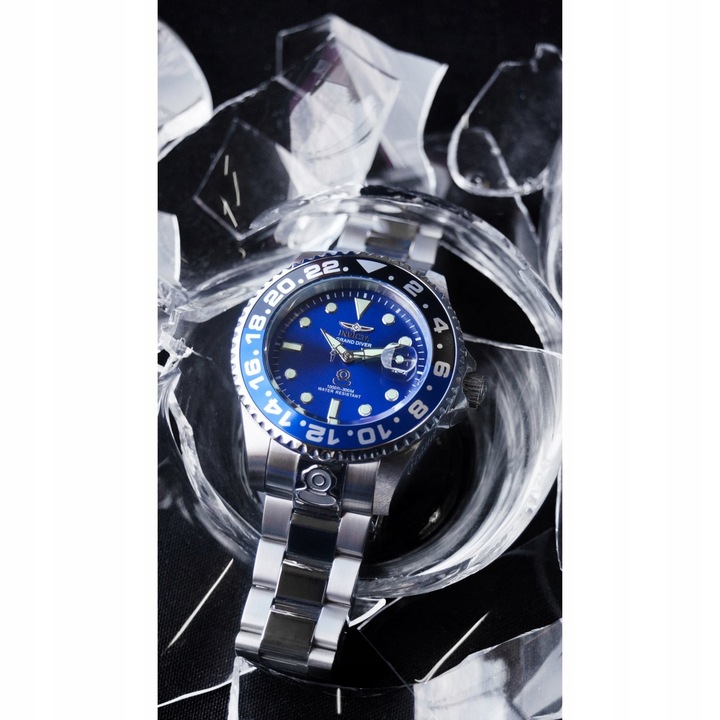 Invicta Grand Diver 21865 Automatyczny zegarek Męski - 47mm