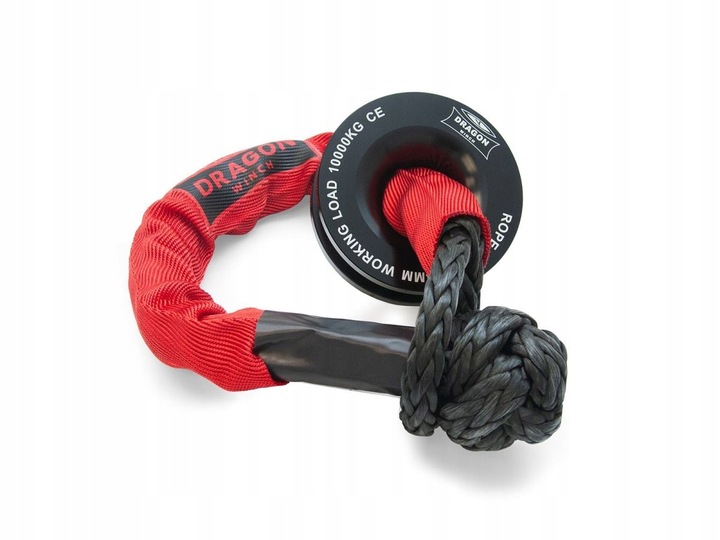 ZBLOCZE 10T DO LINY SYNTETYCZNEJ DRAGON 22000lbs szekla miękka