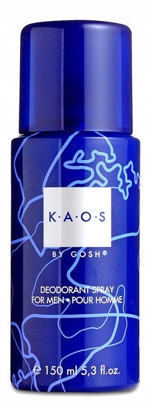 Gosh Dezodorant w Spray'u KAOS for Man 150 ml