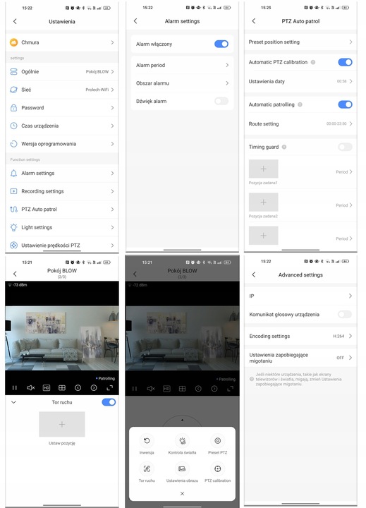 KAMERA WIFI IP WĘWNĘTRZNA OBROTOWA NIANIA 3MPx ZOOM SMART MINI 2K DETEKCJA
