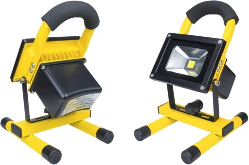 HALOGEN REFLEKTOR 10W BEZPRZEWODOWY AKUMULATOROWY BATERIA NAŚWIETLACZ IP65