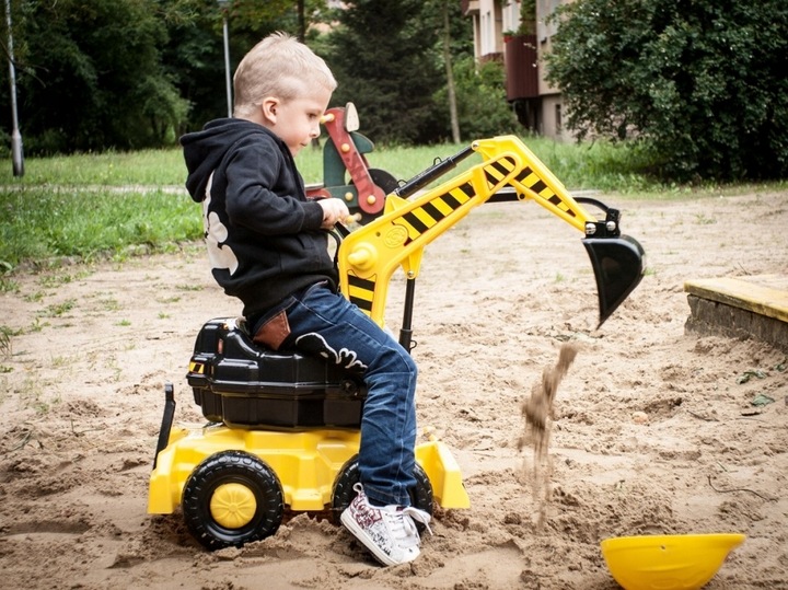 POLSKIE MEGA WIELKIE OBROTOWE KOPARKI+RUCHOME RAMIĘ I KASK