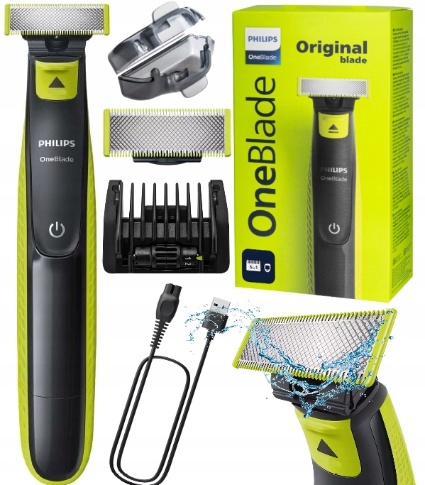 GOLARKA PHILIPS ONE BLADE DO ZAROSTU DWUSTRONNA TRYMER DO GOLENIA ONEBLADE