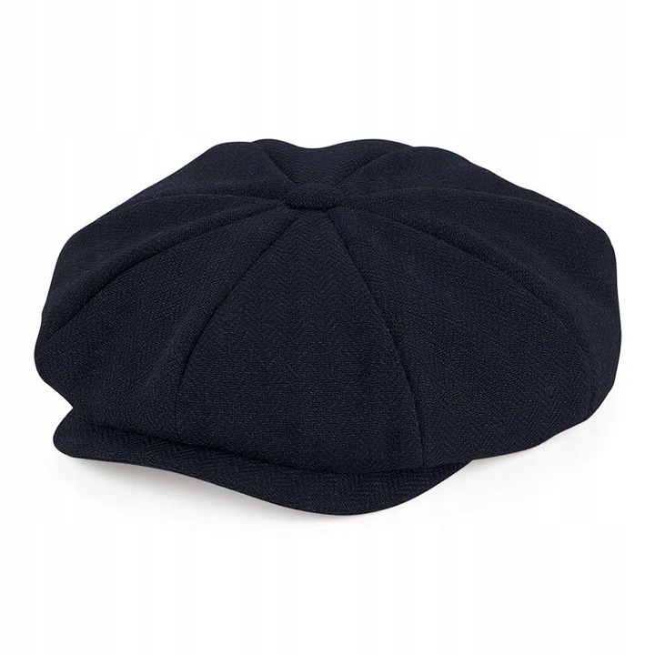 Kaszkiet Czapka Peaky Blinders Jodełka Męski Damski / Granatowy L/XL