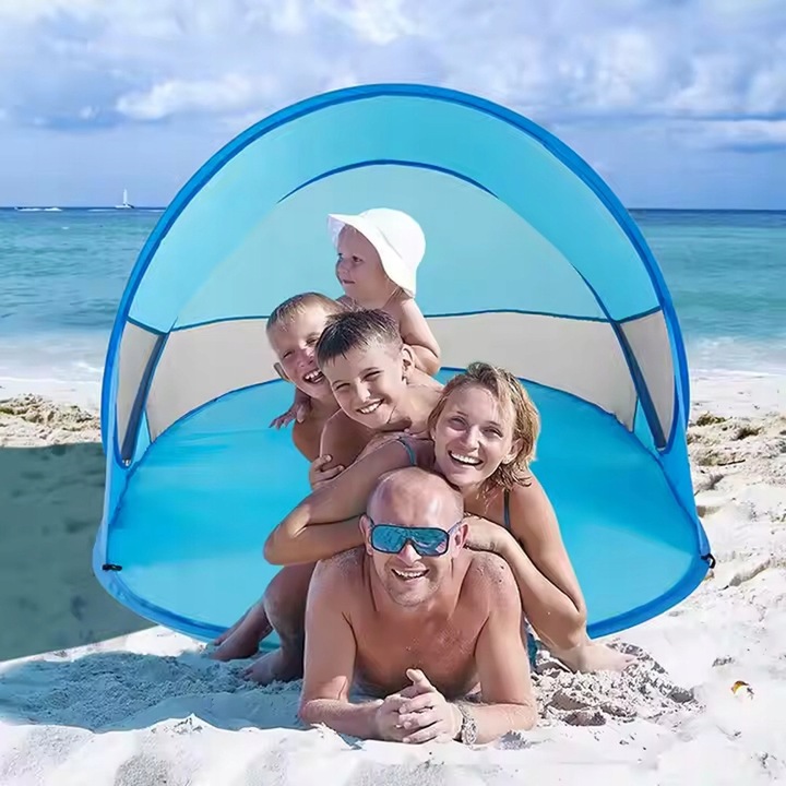 AUTOMATYCZNY NAMIOT PLAŻOWY NA PLAŻĘ SAMOROZKŁADAJĄCY POPUP 200x120x90 cm