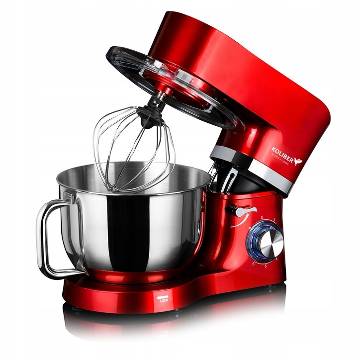 ROBOT KUCHENNY PLANETARNY MIKSER KOLIBER 3200W 6.2L 7w1 WIELOFUNKCYJNY PROF