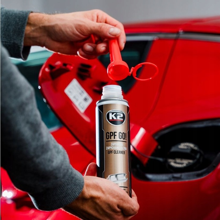 K2 GPF GO DODATEK DO BENZYNY 250ML PRZECIW ZAPYCHANIU FILTRA REGENERACJA