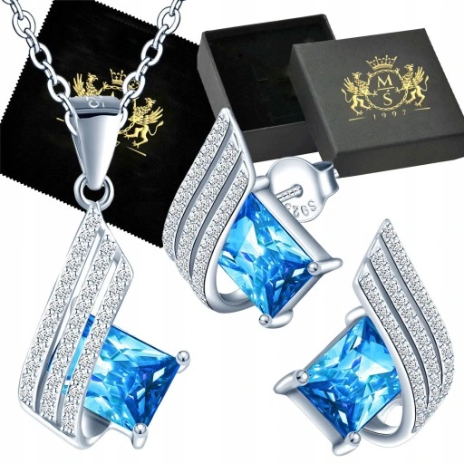 Mennica Świdnicka - Zestaw Prezent na Urodziny Srebrny Komplet Srebro