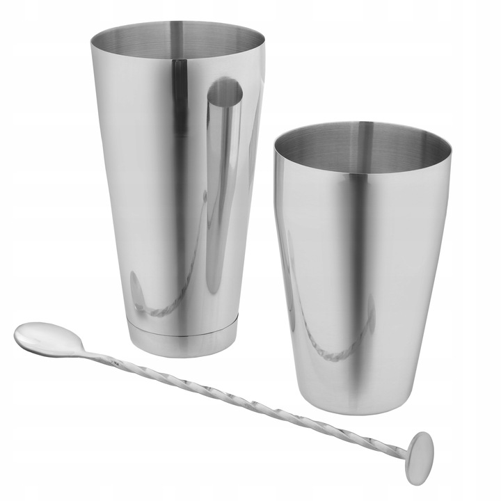 Zestaw barmański do drinków 8 el. Shaker Tin-Tin Strainer Muddler Jigger
