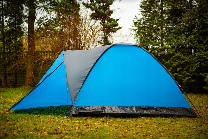 Namiot turystyczny kempingowy DUŻY SOLIDMY 6-osobowy IGLOO 240x290cm