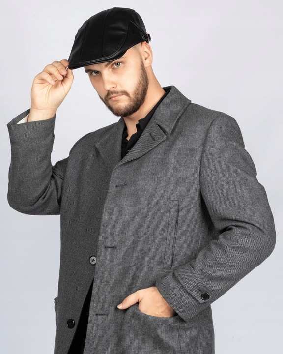 KASZKIET Męski Alessio Stylowy Elegancki IVY CAP Jesień Zima RETRO