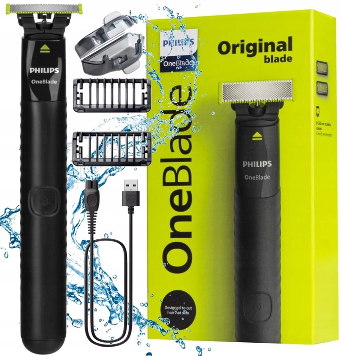GOLARKA PHILIPS ONEBLADE MASZYNKA DO ZAROSTU TRYMER DO GOLENIA BRODY CIAŁA
