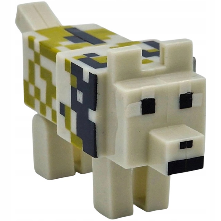 MINECRAFT - ZWSTAW 7 FIGUREK Z GRY DUŻY ZESTAW 8W1 MIECZ PIXEL ŚWIECĄCY