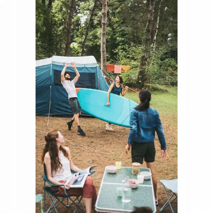 Krzesło turystyczne z oparciem Quechua