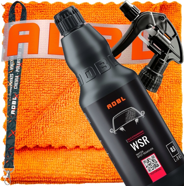 ADBL WSR Water Spot Remover 0,5L Do Usuwania Twardej Wody Kamienia z Auta