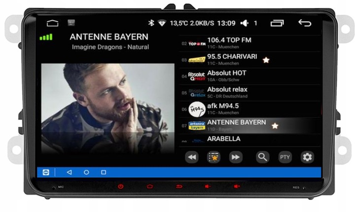 RADIO NAWIGACJA GPS ANDROID VW PASSAT B6 B7 2005-2014 WIFI CARPLAY 4/64GB